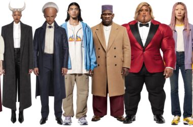 A row of AI influencer characters built in Higgsfield's AI Influencer studio